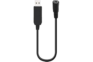 MULTIM Adaptador para Chaqueta Calefactable con Cable USB Elevador de Voltaje - para Metabo, Milwaukee, Dewalt, Makita, Snap-on, Revean, Craftsman, Ryobi, Rigid, AEG