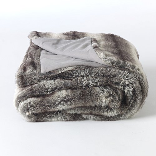 icon Faux Fur Throw - Large Furry Blanket, 150cm x 125cm - Grey Bavarian Wolf icon Faux Fur Throw - Large Furry Blanket, 150cm x 125cm - Grey Bavarian Wolf