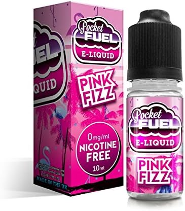 Pink Fizz SUB OHM Max VG E Liquid 10ml Bottle - Pocket Fuel - Zero Nicotine 0mg (3)
