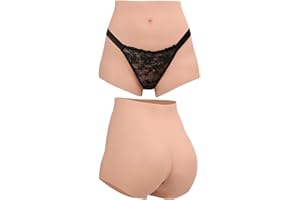 JVTUNG Silikon Höschen für Crossdresser Silikon Fake Butt Pants Hip Enhancer Apparel Männlich bis Weiblich Transgender Drag Queen