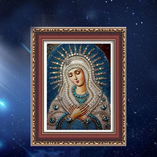 Ouneed® Wandaufkleber Wandtattoo Wandsticker , 2017 DIY Diamond Painting Kreuzstich Square Diamond Embroid - 2