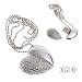 Produktbild STONG Schmuck USB-Stick 4 GB/8 GB/16 GB/32 GB Herz-Metall-Speichermodul USB mit Kordel Silber 8GB