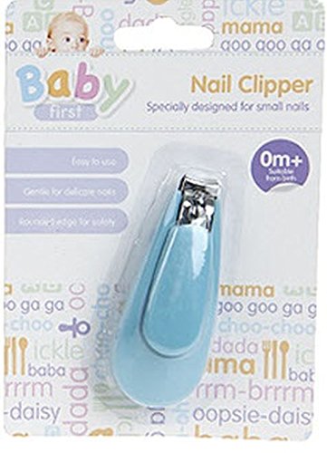 BABIES DELUXE NAIL CLIPPER IN PLASTIC SAFETY HOUSING