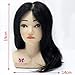 Neverland Beauty Mini 10" 80% Real Hair Medium Brown Hair Hairdressing Equipment Styling Head Mannequin Training Head Tools Braiding Cutting for Kids Styling Doll UK Stock