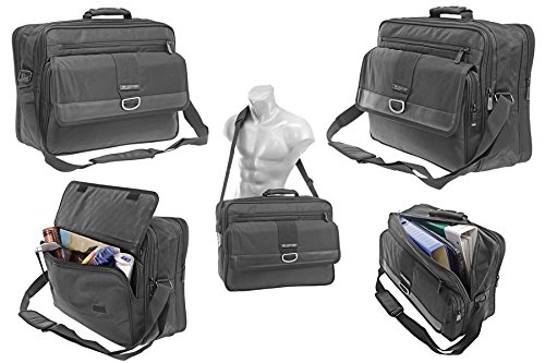 AKTIONSWARE & SONDERPOSTEN Arbeitstasche Schultertasche Flugbegleiter Umhängetasche Business Messenger Bag Tasche - 4
