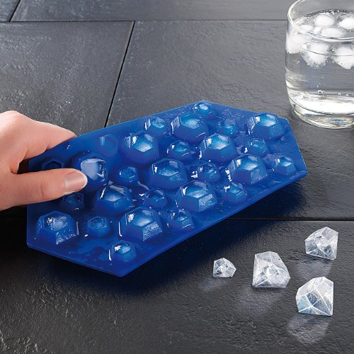 Rosenstein & Söhne Silikon-Eiswürfelform „Diamond“ - 4