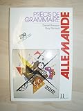Précis de grammaire allemande