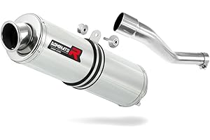 DOMINATOR EXHAUST SYSTEM DOMINATOR Terminale di Scarico Silenziatore Marmitta ST compatibile con TDM 850 Right Side 1996-2001