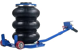 Anbull 6600LBS - Cric pneumatico da 3 tonnellate per auto, airbag addensato aggiornato, altezza di sollevamento 15-40 cm, sollevatore pneumatico capacità di sollevamento estremamente veloce