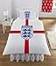 England St George Single Duvet Cover and Pillowcase Bedding Set
