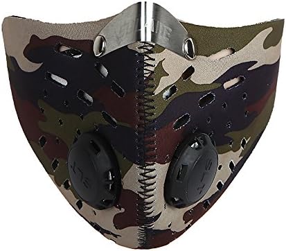 Dust Mask Wind Dust Cold Proof Face Mask City Anti Pollution Camo No Stick Nonwoven Fabric Filter Sheet Can Activated Carbon Can be Changed of Best Feature &amp; Folded Washable Reusable Outdoor Face Masks
