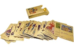 OMEIU Ultimate Shiny Gold Silver Card Bundle - 55 Random Cards (Gold)