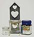 Produktbild Geschenkset Manuka Honig MGO 400,250g + Windlicht "Vogelhaus" weißes Herz + 20ml Bio Kokosöl von my-mosaik