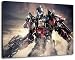 Produktbild Transformers Format 120x80 cm Bild auf Leinwand, XXL riesige Bilder fertig gerahmt mit Keilrahmen, Kunstdruck auf Wandbild mit Rahmen