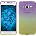 Produktbild PhoneNatic Case für Samsung Galaxy J2 Hülle Silikon Design:05 Ombrè Cover Galaxy J2 Tasche Case