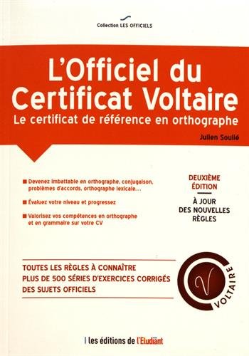 Télécharger L'Officiel du certificat Voltaire Gratuit