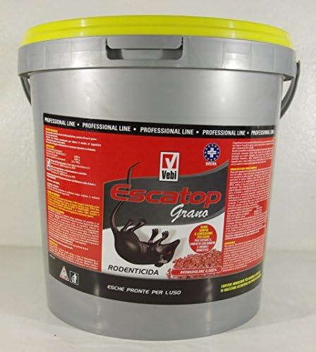 Bait Rodenticide Grain of Cereals Ready For Use In 5 kg Pack