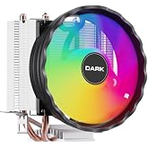 Dark Freezer X122 1x12cm FRGB 48CFM Led Fanlı, 100W TDP, 2x Isı Borusu, Direct Contact İşlemci Soğutucu (DKCCX122)