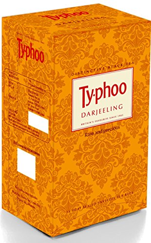 Typhoo Darjeeling Tea, 25 Tea Bags RS.136 (30.00% Off) - Amazon