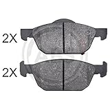 Höhe 1 [mm]: 57,3 A.B.S. 35002 Pad Set, Scheibenbremse