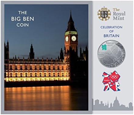 2010 Royal Mint London 2012 Olympic Games Big Ben £5 Five Pound Proof Coin Pack