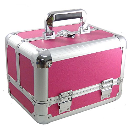 DynaSun ALU Design Beautycase Schmuckfach Schminkkoffer Kosmetikkoffer, 31 cm - 4
