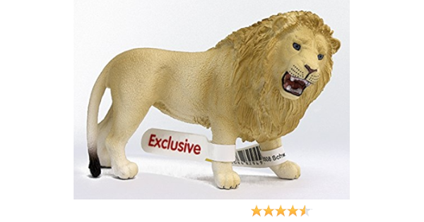 schleich white lion