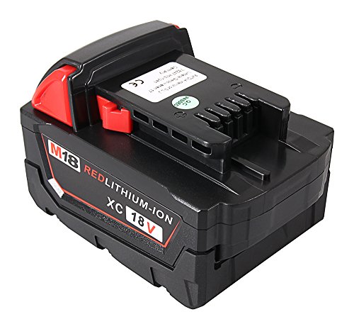 Akku für Milwaukee M18 Li18 M18BX XC (Li-Ion 18V 5000mAh) Milwaukee 2601 2610 2611 2620 2630 2650 0880-20 2601-22 2611-84