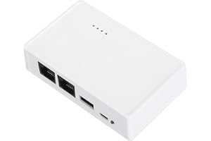 Trådlös Skrivarserver, 480 Mbps USB2.0 WiFi-nätverksskrivarserver med 10/100 Mbps LAN och Brygga, Stöder Trådbundna/trådlösa/Lägen, för Windows, för IOS och Alla