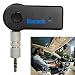 Produktbild ToDIDAF Kabelloser Bluetooth-Autoempfänger, tragbarer Audio-Adapter, 3,5-mm-AUX-Stereoausgang (Bluetooth 4.2, A2DP, eingebautes Mikrofon) für Auto- / Heimstereoanlagen