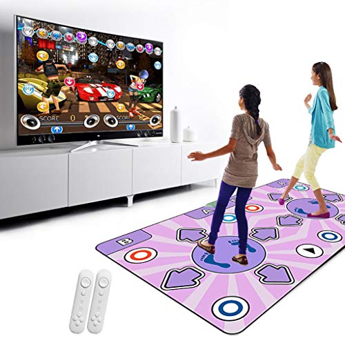 Preisvergleich Produktbild WEWE Kabellos Tanzmatte,widerstandsfähig Gegen Verschleiß Folding Tanzmatten Kinder Dance Revolution Musikmatte Hd Tv Computer Dual-verwenden Bedienung Einfach-b 164x93cm(65x37inch)