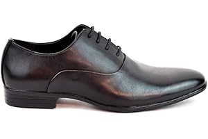 MaxMady Zapatos Oxford Hombre con Cordones para Vestir de Negocios Boda Traje Formal