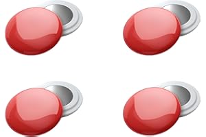 VERY IMPORTANT RUNNER - Porta Pettorale Running. Fissaggio pettorali robusto, Calamite per Pettorali Running Rosso, Pack di 4 Magneti Pettorale Runner e Triathlon, Accessori per Corridori