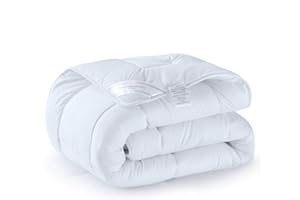 Threads For Bed Weiche Bettdecke 155x220cm Warme Winter Bettdecke für Ganzjahreszeiten Pflegeleichte 4-Jahreszeiten Steppdecke, Füllgewicht: 1500g