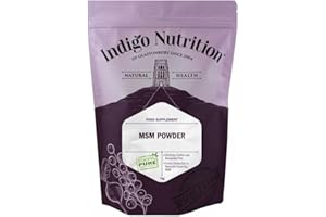 Indigo Herbs MSM Powder 1kg | Methylsulfonylmethane | No Additives | Vegan | GMO-Free