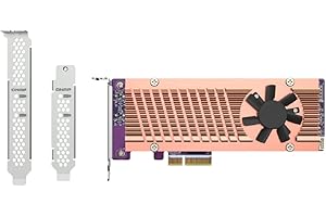 QNAP QM2-2P-344A PCIe 3.0 - Tarjeta de expansión