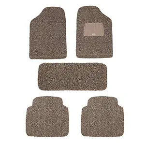Sepia Universal Grass Mat (Set of 5, Beige & Brown) (SGM-001BB)