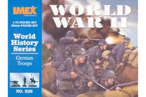 I-MEX Soldados alemanes de la Segunda Guerra Mundial - Serie de Historia Mundial - 1/72 Soldados de plástico por IMEX