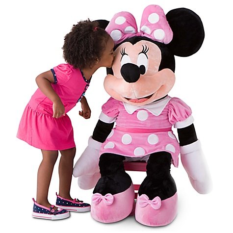 Disney, Giant Minnie Mouse Plush Soft Stuffed Doll Toy -- 42'' H