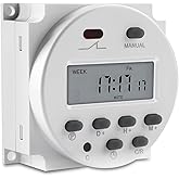 XTVTX Digital LCD Timer Programmable CN101A DC 12V Liquid Crystal Display Digital LCD Power Weekly Timer Relay Switch Control