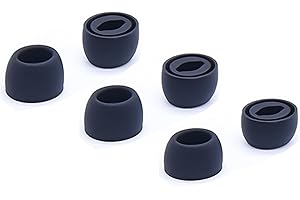 OWNKIM Tappi per le orecchie in silicone, Tappi per Auricolari in Silicone Compatibili con Samsung Galaxy Buds Pro - 3 Misure (S/M/L) - Riduzione del Rumore e Comfort Ottimale - Nero
