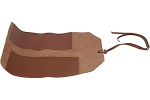 Yuikome Werkzeugrolle aus Leder, Aufbewahrungstasche für Werkzeugtasche aus Leder, multifunktional