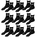 Produktbild 9 Paar Socken Kappa Farbe Schwarz Größe 39 - 42 Tennissocken Strümpfe Arbeitssocken Herrensocken Socke