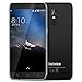 Produktbild Blackview A10 Smartphone 12,7 cm HD Display, mtk6580 a Quadcore 2 GB RAM + 16 GB ROM, 8 MP Kamera + 5 MP Front Kamera, Fingerabdruck Entsperren Android 7.0 Slim Handy, schwarz