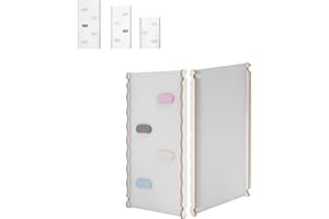 ‎MAMOI MAMOI® Rutsche Indoor, Rutschbrett für Klettergerüst, Kinderrutsche aus Holz für Kletterdreieck und Kletterbogen, Holzrutsche/Yarnwood für Baby ab 1 Jahr und 2/3 Jahre, Montessori