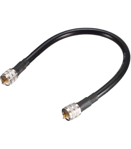 Câble Coaxial ALSR240 3m UHF PL259 Mâle Vers Mâle 50 Ohms Faible Perte - Radio Ham CB Antenne