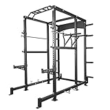 power rack atx 💪 EINSATZ / TRAINING - Fitness-Station für ein abwechslungsreiches Kraft-Workout im Home-Gym - große Übungsvielfalt wie Klimmzüge, Hanteltraining, Dips, Kniebeuge, Kreuzheben, Bank- und Schulterdrücken - für Einsteiger, Fortgeschrittene bis hin zum Profi