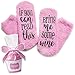 Produktbild Zucker & Garn If You Can Read This Bring Me Some Wine Cupcake Socken Pink EU 36 - 42