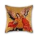 Produktbild beautifulseason 50,8 x 50,8 cm/50 von 50 cm Ölgemälde poulakis Theodoros – Die Erzengel Michael Kissen beiden Seiten Ornament und Geschenk to Dance Schlafzimmer Erwachsene Mutter Lover Vater