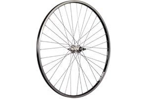 Taylor-Wheels 28 pollici ruota posteriore bici ZAC19 per pacco pig. nero/argento